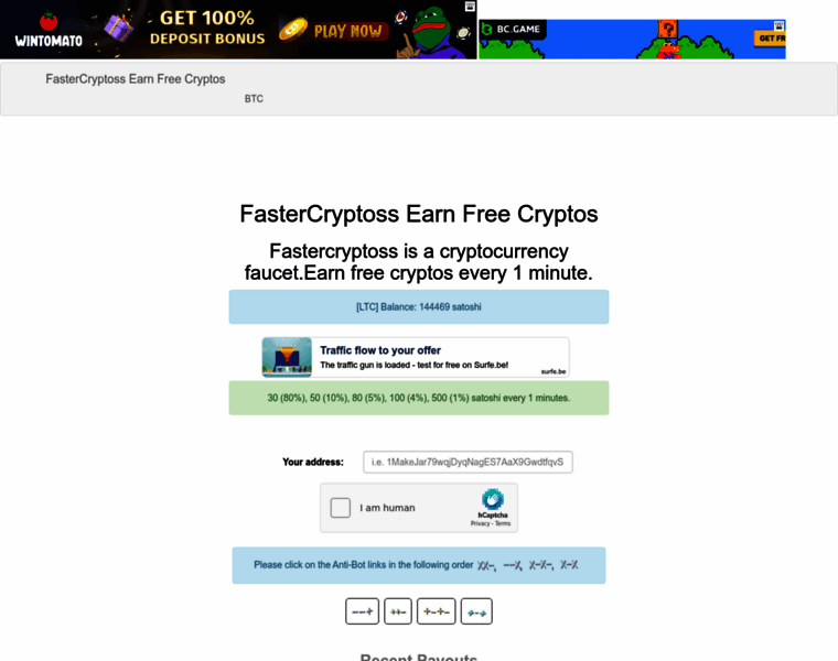 Fastercryptoss.com thumbnail Fastercryptoss.com thumbnail
