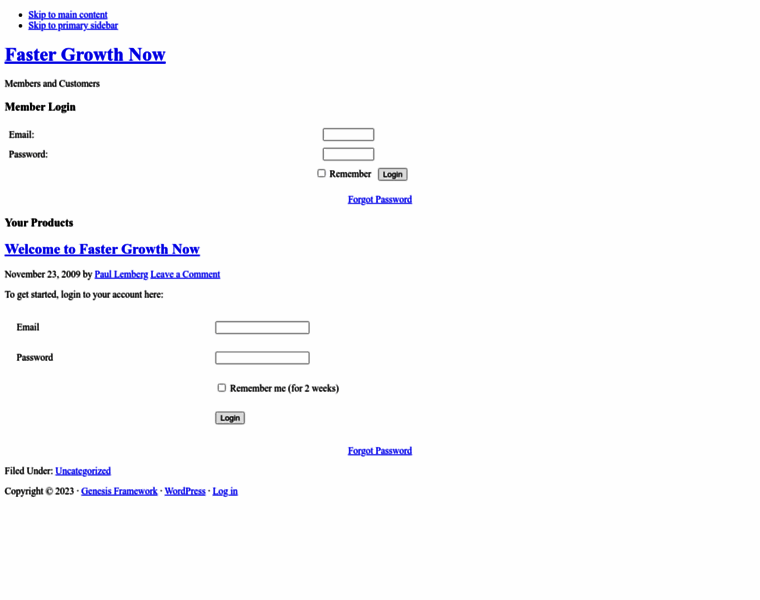 Fastergrowthnow.com thumbnail
