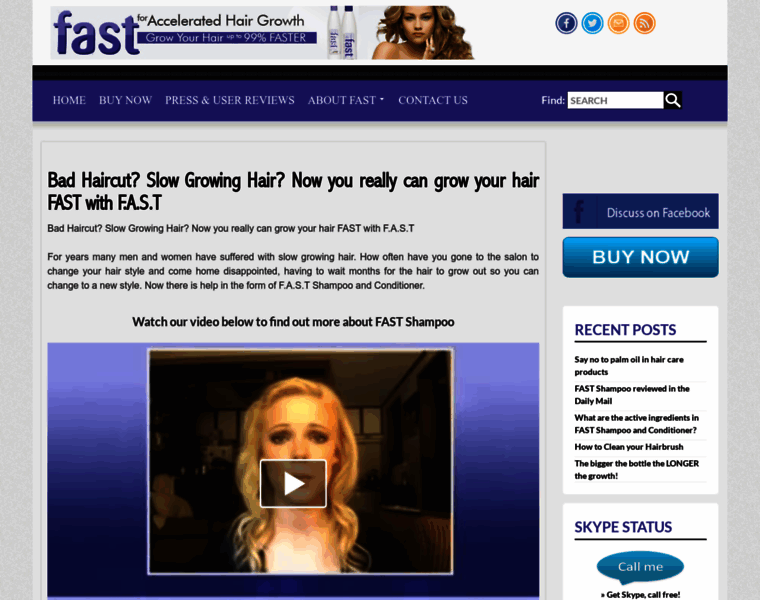 Fasthair.co.uk thumbnail