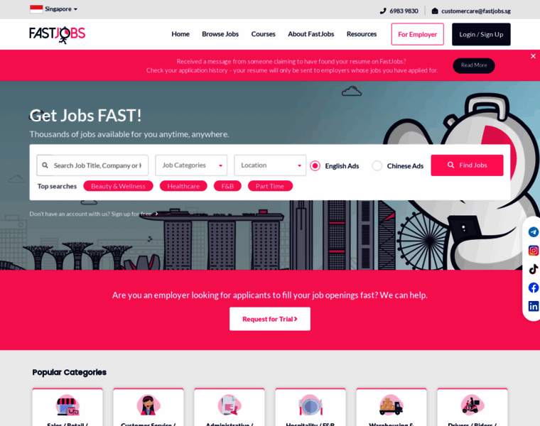 Fastjobs.sg thumbnail Fastjobs.sg thumbnail