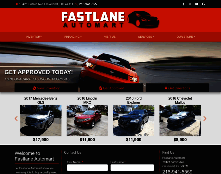 Fastlaneautomart.com thumbnail