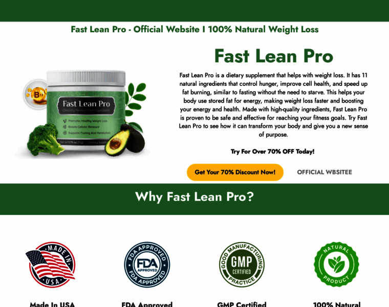 Fastleanproo.com thumbnail Fastleanproo.com thumbnail