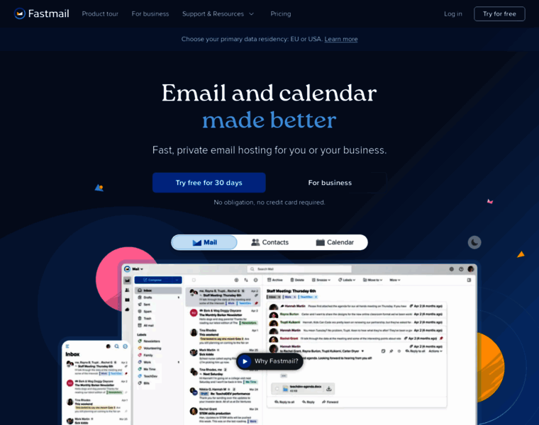 fastmail.com at WI. Email and calendar made better | Fastmail