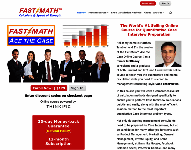 Fastmath.net thumbnail