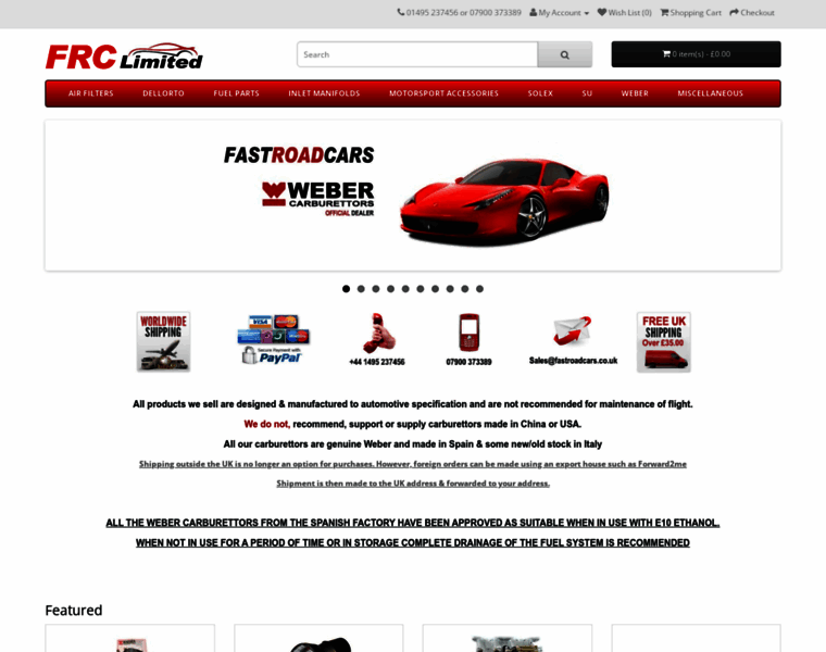 Fastroadcars.co.uk thumbnail