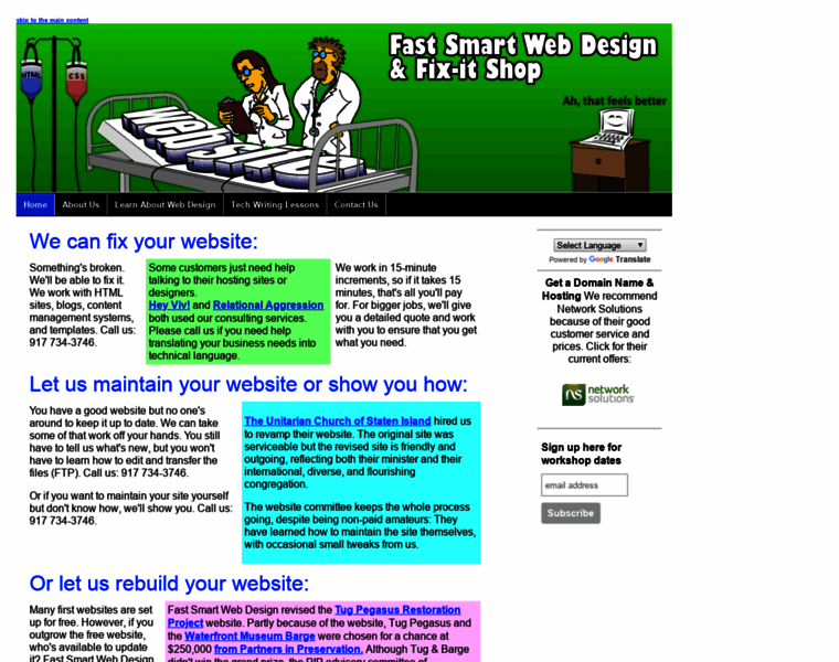 Fastsmartwebdesign.com thumbnail