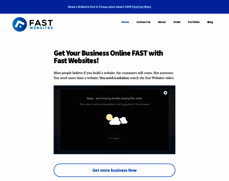 Fastwebsites.com.au thumbnail