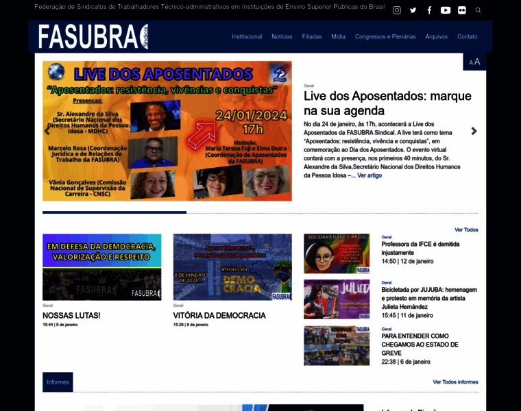 Fasubra.org.br thumbnail