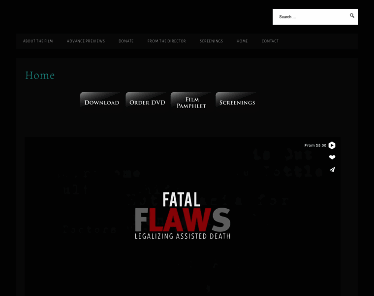 Fatalflawsfilm.com thumbnail