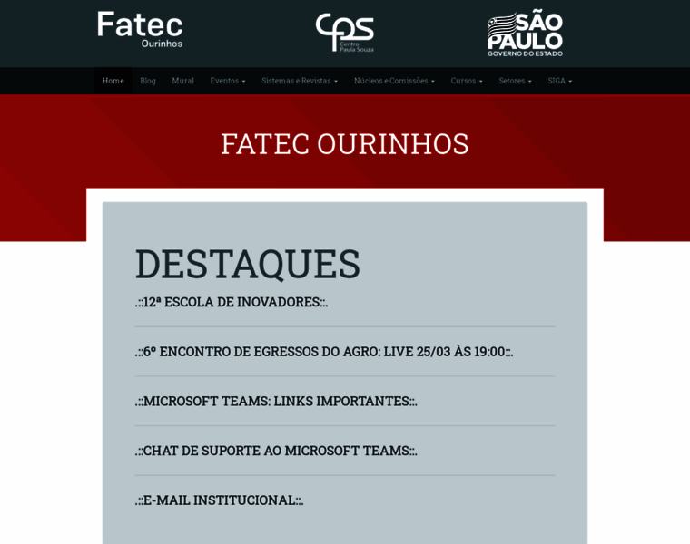 Fatecourinhos.edu.br thumbnail