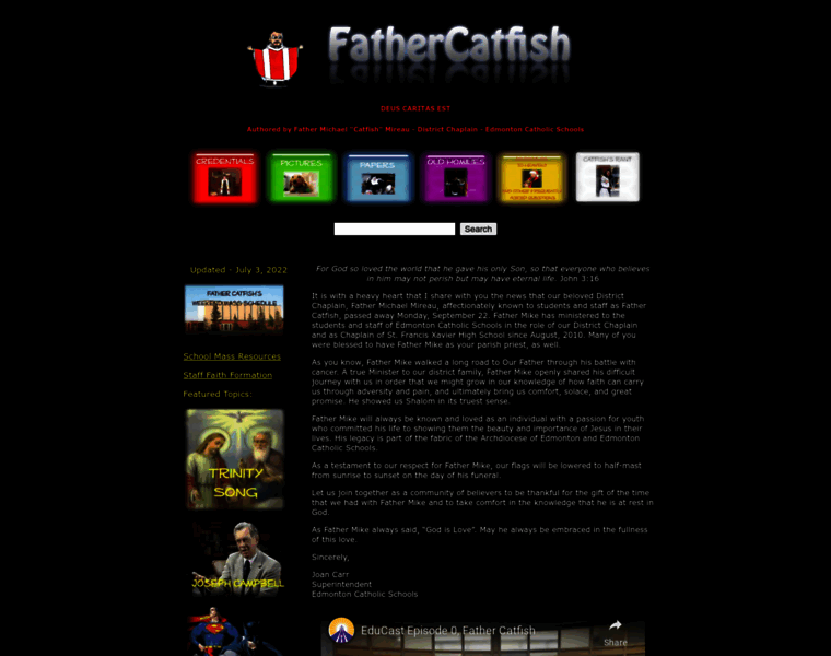 Fathercatfish.com thumbnail