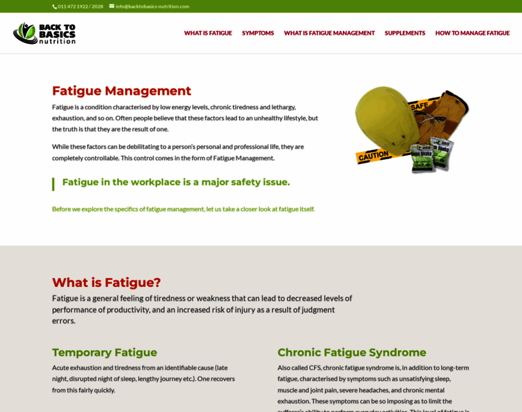 Fatigue-management.co.za thumbnail