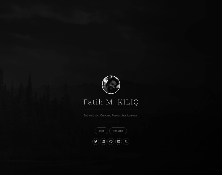 Fatihkilic.net thumbnail