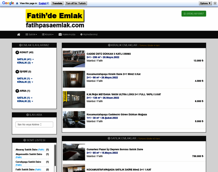 Fatihpasaemlak.com thumbnail