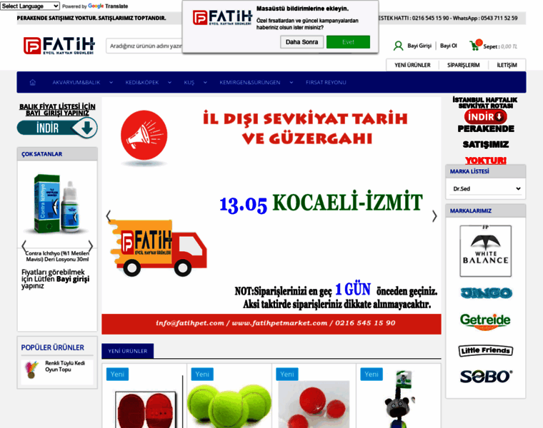 Fatihpetmarket.com thumbnail