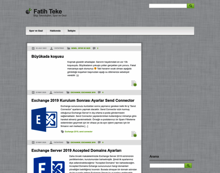 Fatihteke.com thumbnail