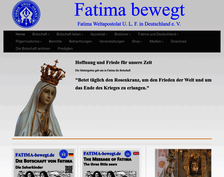 Fatima-weltapostolat.de thumbnail