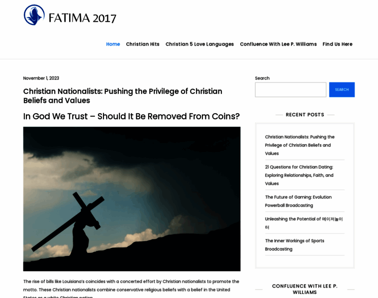 Fatima2017.org thumbnail