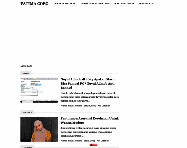Fatimacoeg.site thumbnail