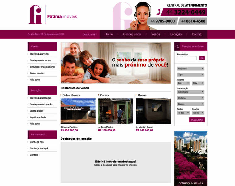 Fatimaimoveis.com.br thumbnail