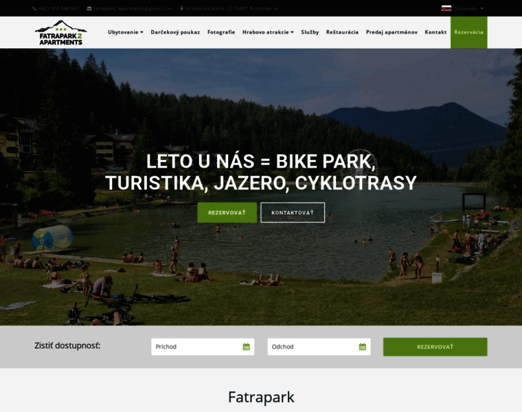 Fatrapark2apartments.sk thumbnail