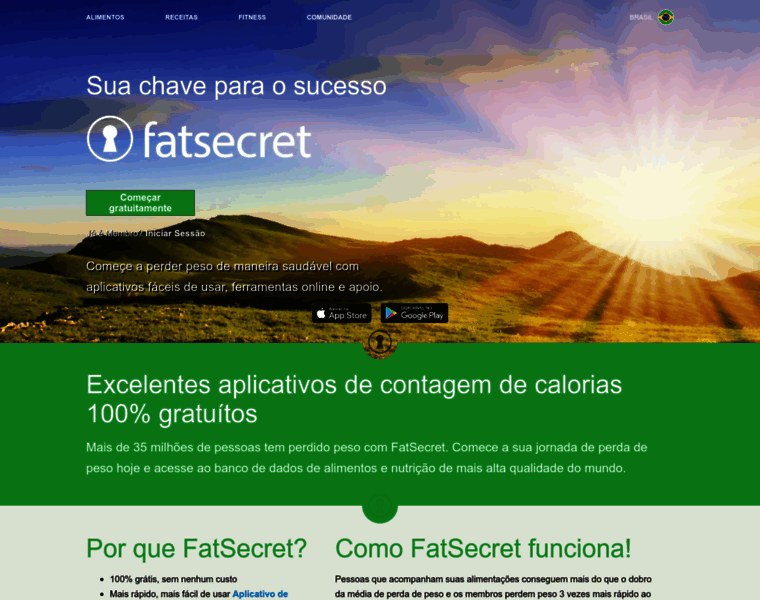 Fatsecret.com.br thumbnail