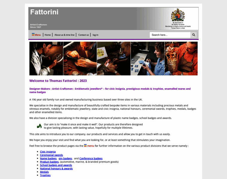 Fattorini.co.uk thumbnail