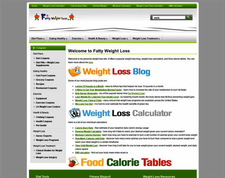 Fattyweightloss.com thumbnail