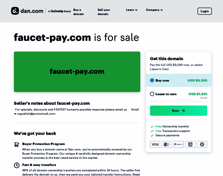 Faucet-pay.com thumbnail