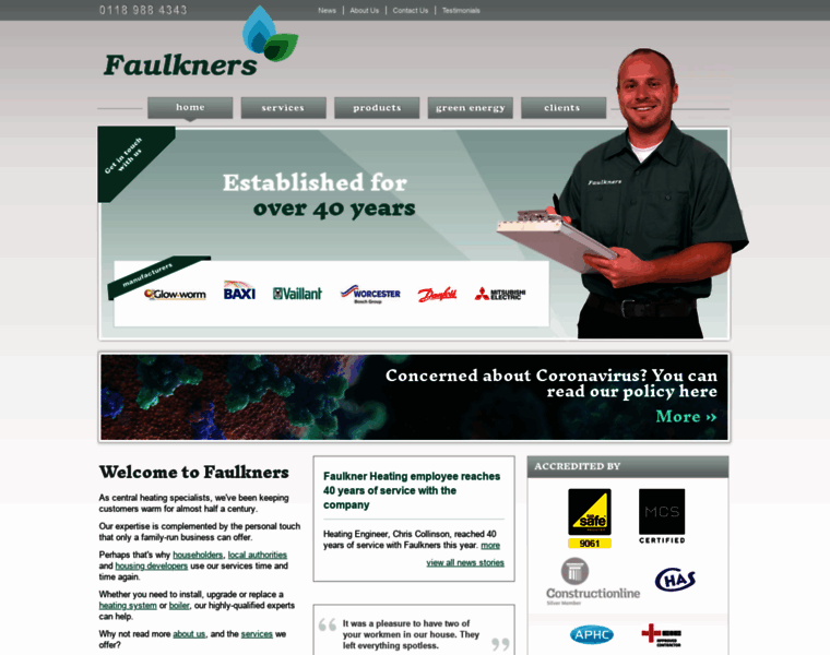 Faulkner-heating.co.uk thumbnail