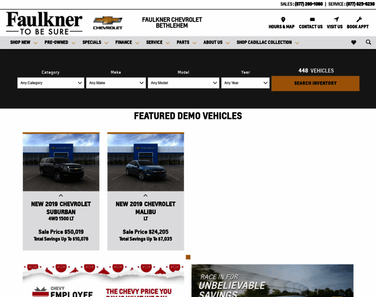 Faulknermotors.com thumbnail