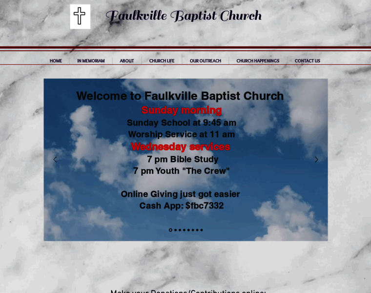 Faulkvillebaptist.org thumbnail
