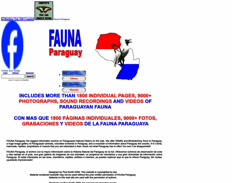 Faunaparaguay.com thumbnail