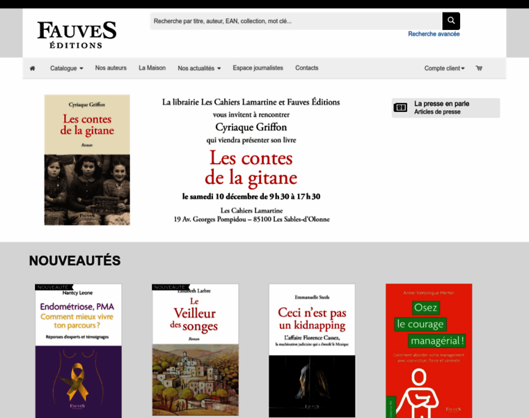 Fauves-editions.fr thumbnail