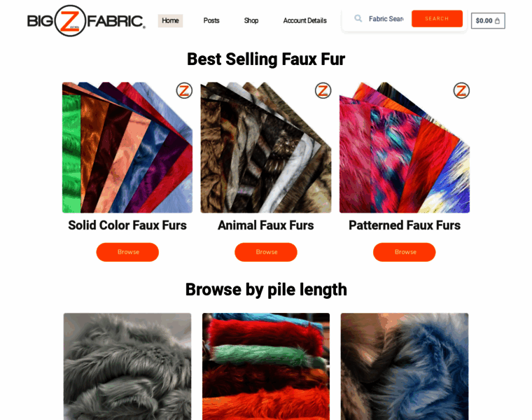 Fauxfakefurfabric.com thumbnail