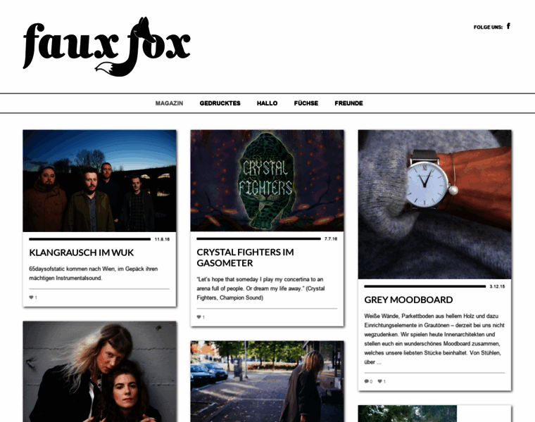 Fauxfox-magazine.at thumbnail