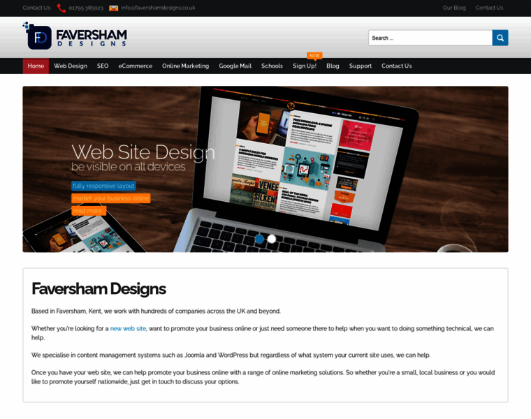 Favershamdesigns.co.uk thumbnail