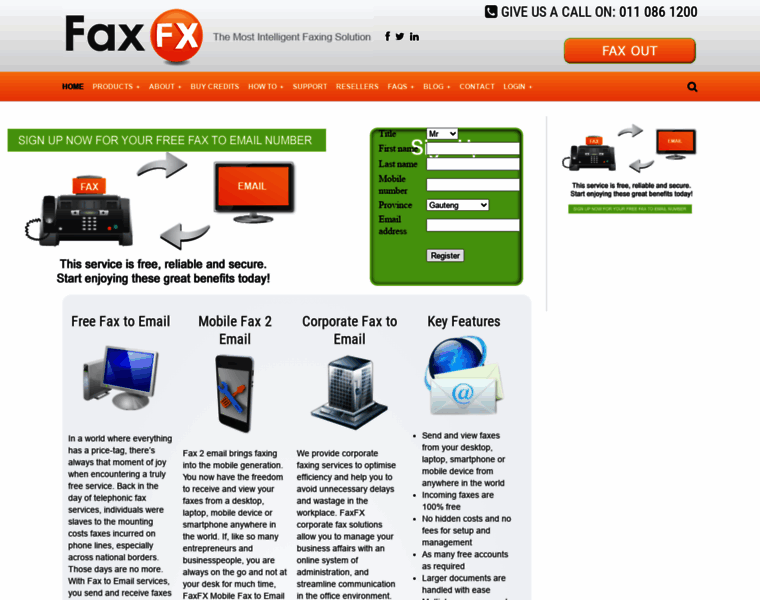 Faxfx.co.za thumbnail