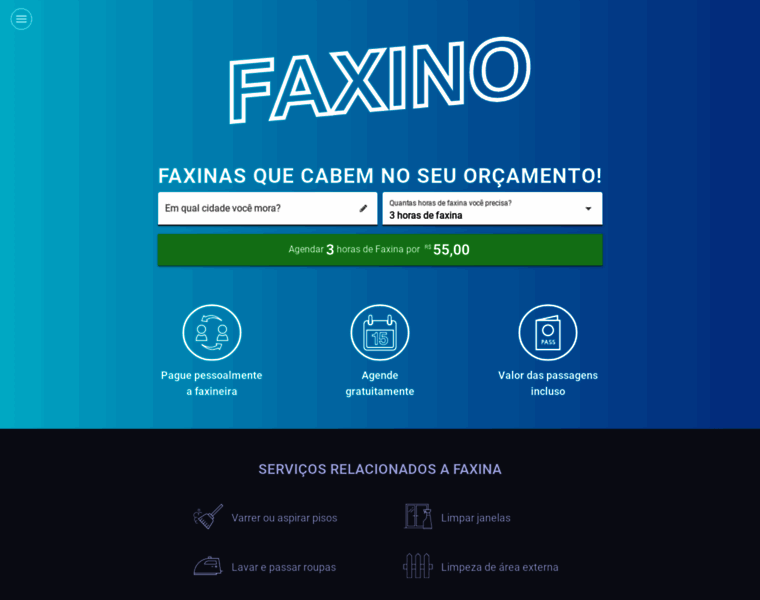 Faxino.com.br thumbnail
