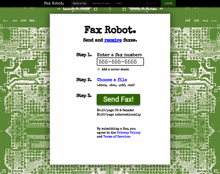 Faxrobot.com thumbnail