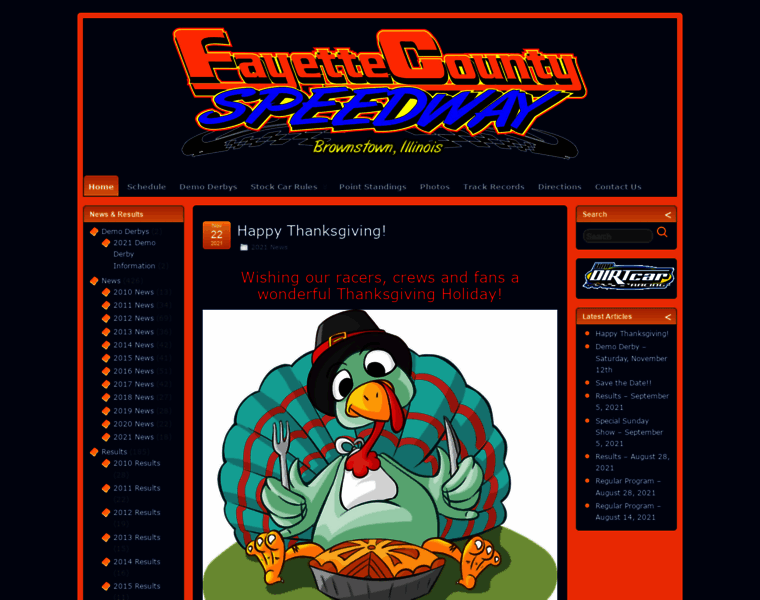 Fayettecospeedway.com thumbnail
