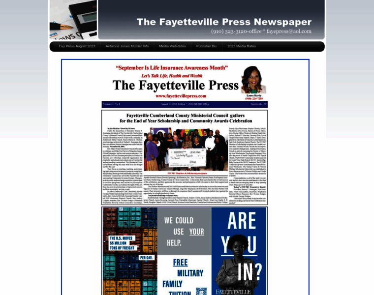 Fayettevillepress.com thumbnail