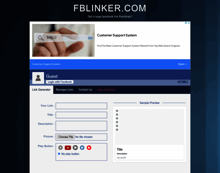 Fblinker.com thumbnail