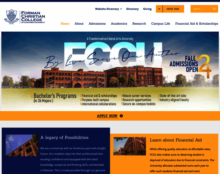 Fccollege.edu.pk thumbnail