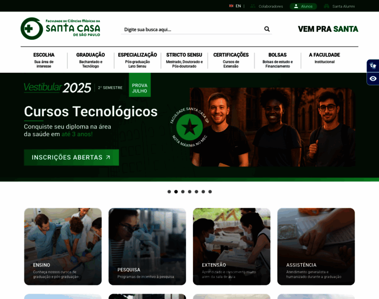 Fcmscsp.edu.br thumbnail