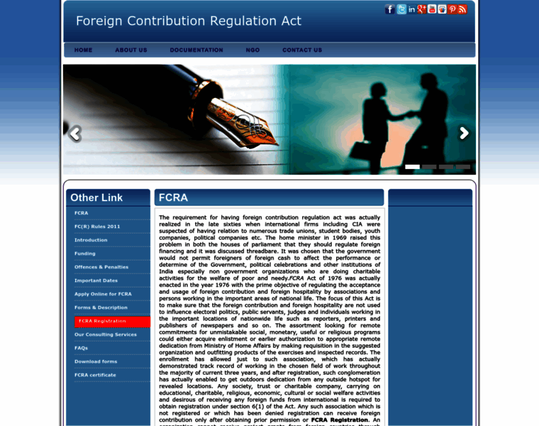 Fcra.co.in thumbnail