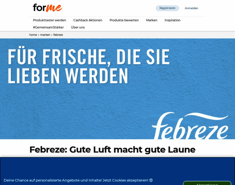 Febreze.de thumbnail