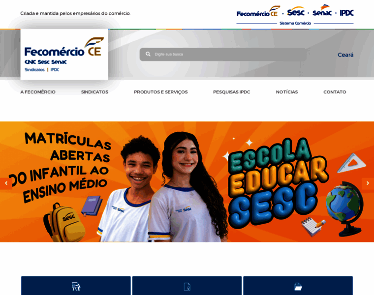 Fecomercio-ce.com.br thumbnail