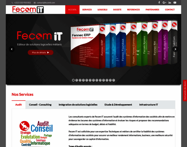 Fecomit.com thumbnail