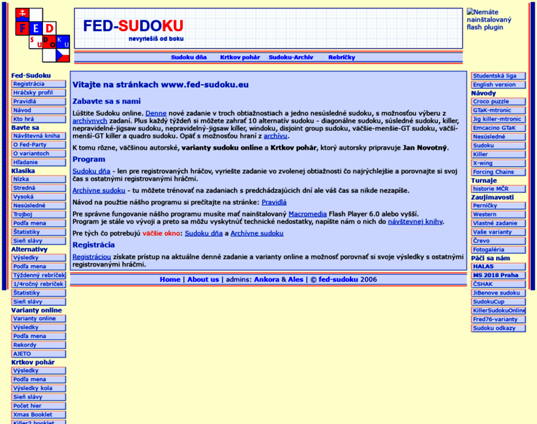 Fed-sudoku.eu thumbnail